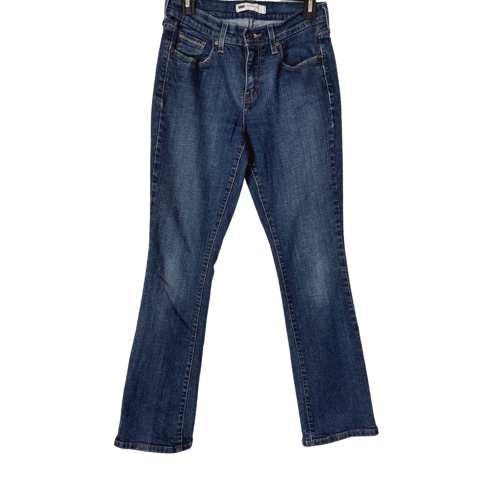 Levi's Jeans 515 Boot Cut Womens 4M Blue Stretch Denim Pant